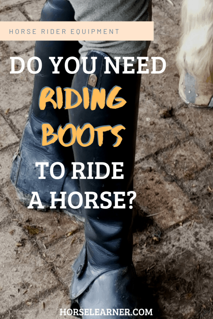 Do You Need Riding Boots to Ride a Horse? What Shoes You CAN Wear ...